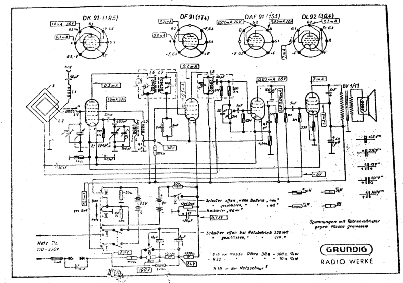 Datei:D 1950 Grundig 216B Schaltung.png